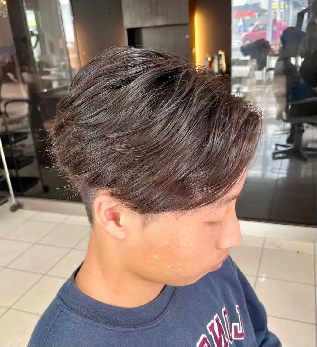 ショート パーマ メンズ カット パーマ 【パーマ特化美容師 】👑Yoshiyaのヘアスタイル
