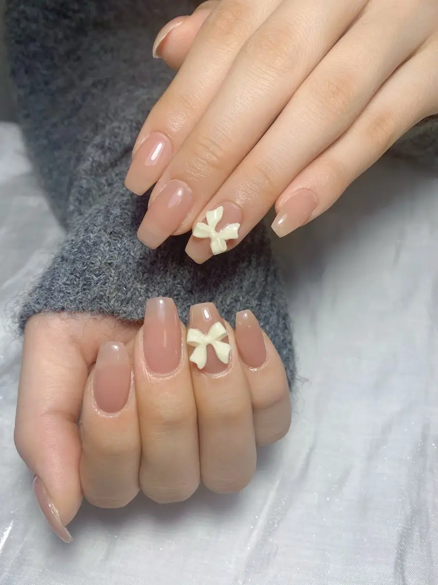 ネイル アートネイル フレンチネイル ジェルネイル グラデーション 韓国ネイル Nail Salon kihi大塚店のネイルデザイン