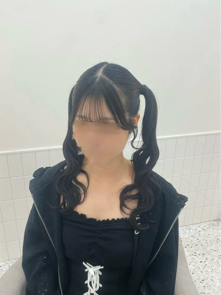 ロング ヘアセット 中村 心のヘアスタイル