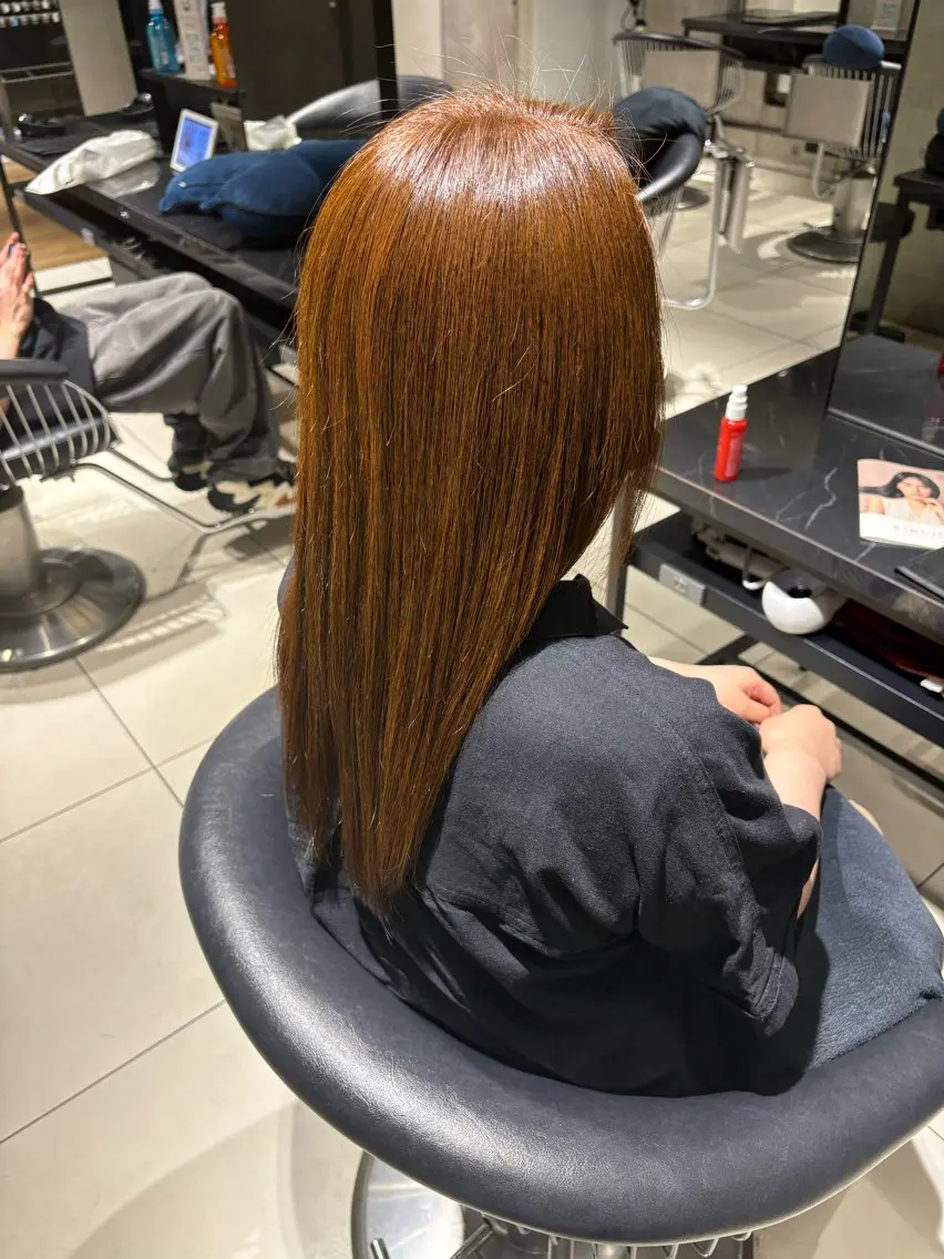 カラー ヘアカラー Earth 大和店 りくのヘアスタイル
