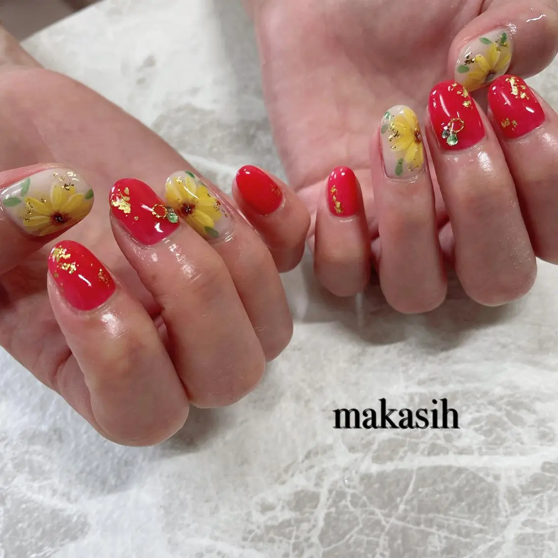 ネイル 夏ネイル 濱田 美菜子のエステ・リラクイメージ