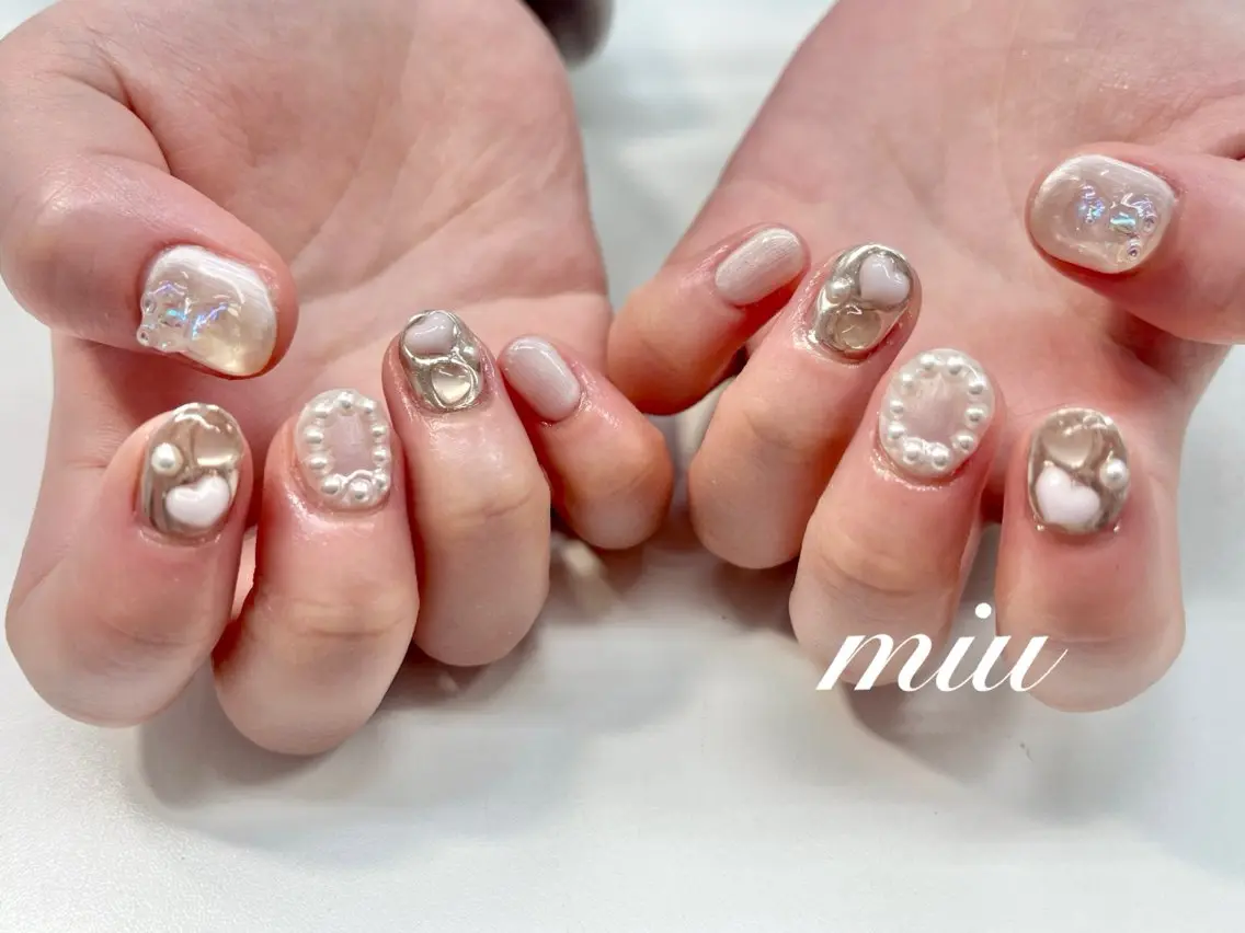 ネイル miu nail 🐾mihoのネイルデザイン