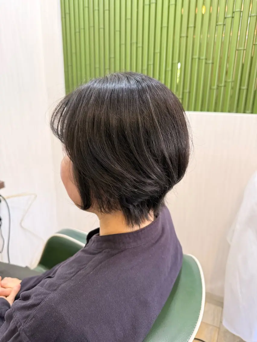 ショート 矢内 結菜のヘアスタイル