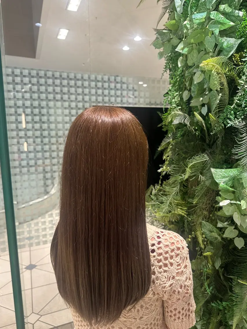 【オイルカラーでダメージレス🧚‍♀️】inoaカラーの写真