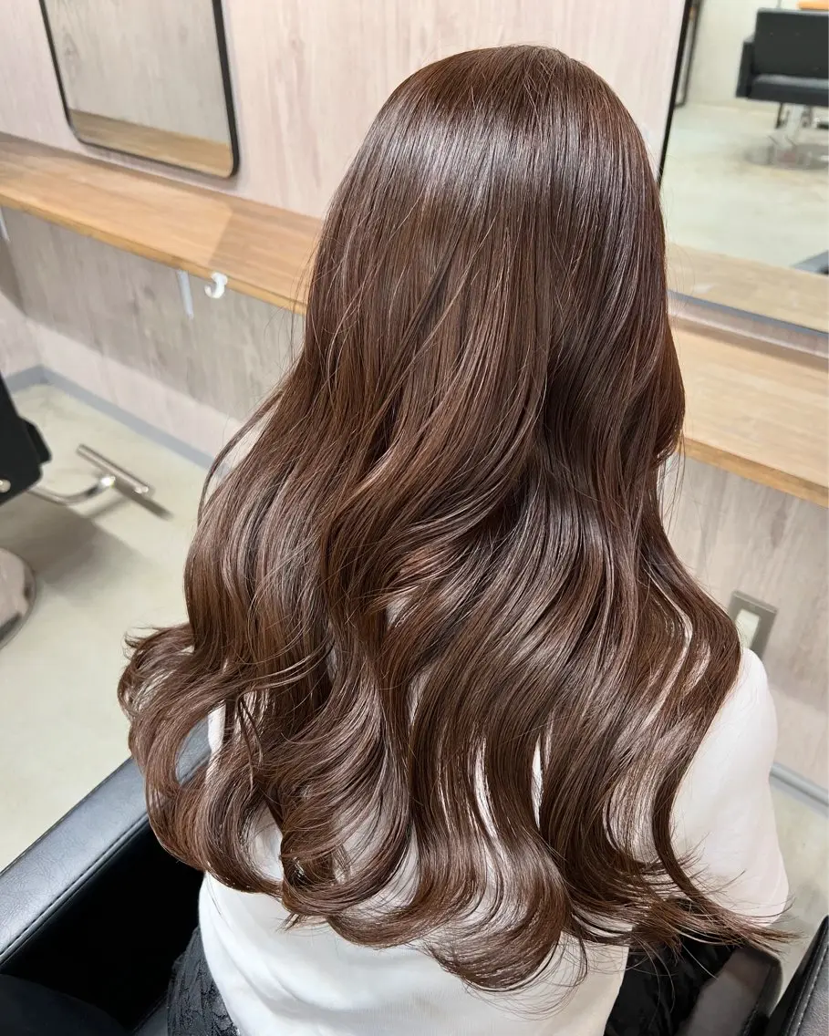 ロング lafit kaede/韓国ヘアのヘアスタイル