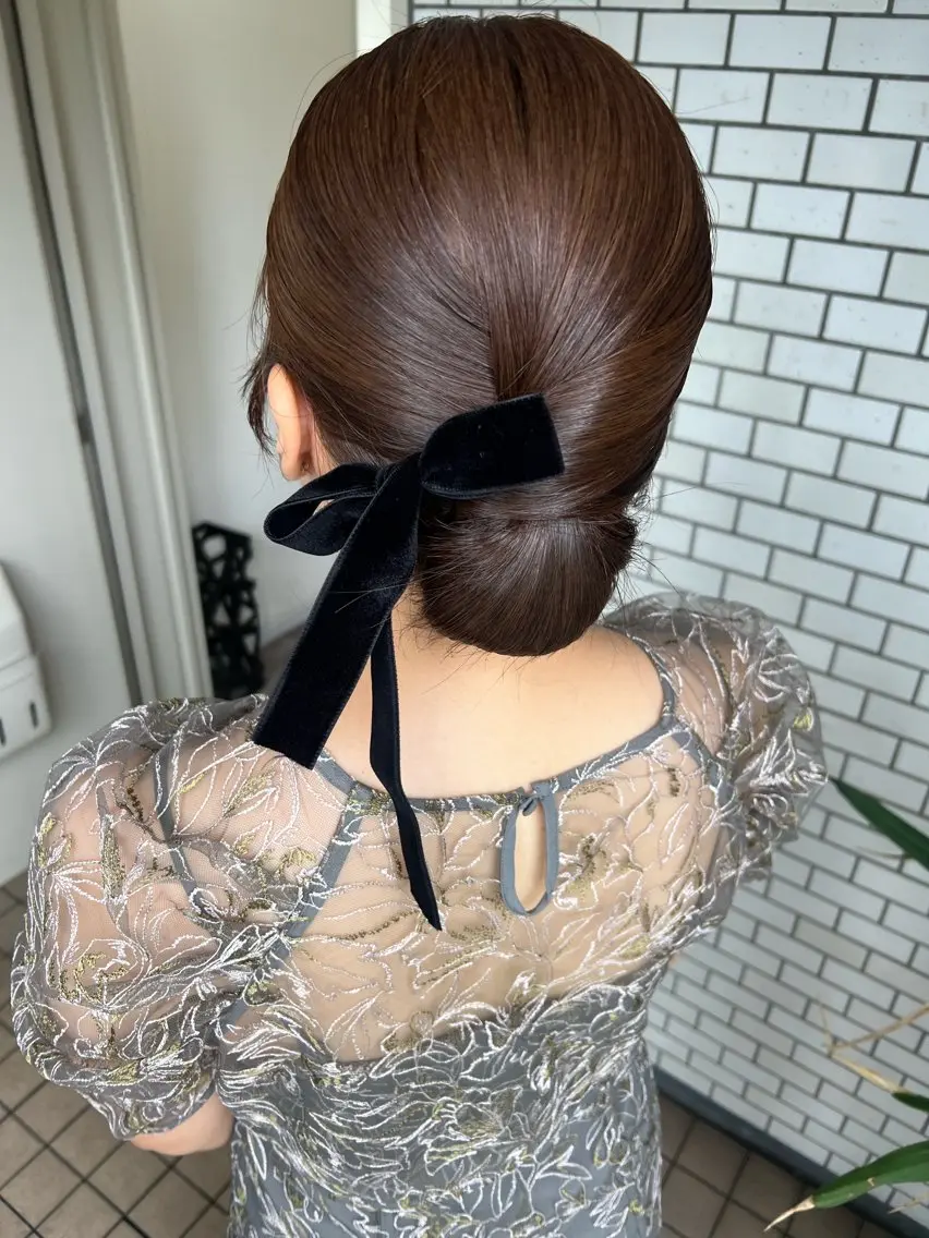 ヘアアレンジ ヘアセット 大人可愛いヘアメイク 💋🧚♀️しずかのヘアスタイル
