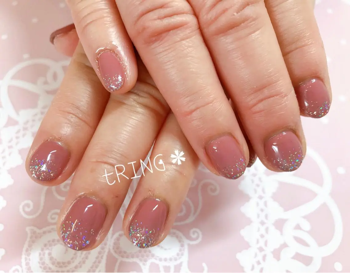 ネイル ハンドネイル tRING＊ しいの木台のネイルデザイン