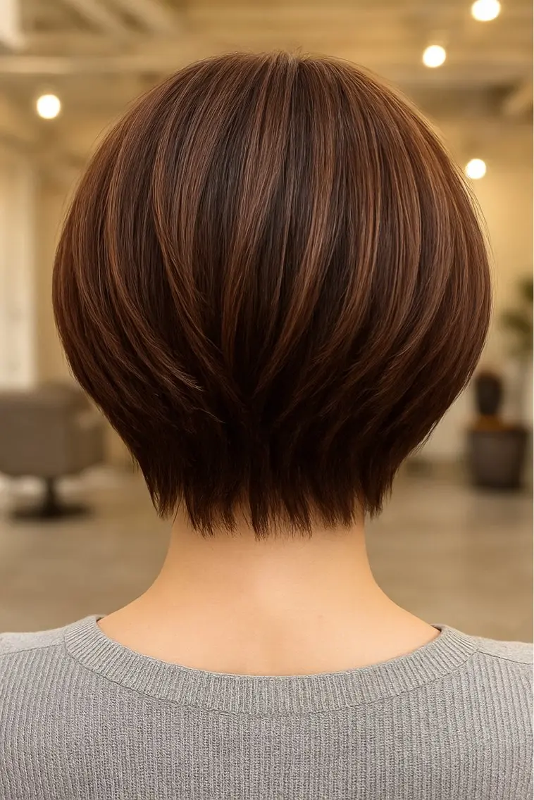 ショート 艶髪🫧透明感 🦄岡庭春菜🎀のヘアスタイル