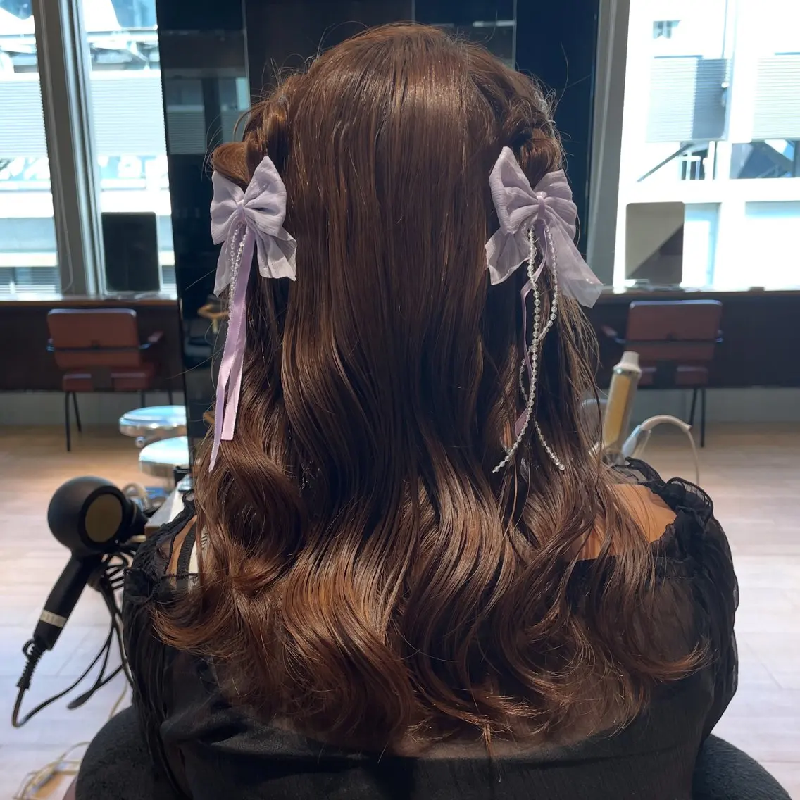 ヘアアレンジ ヘアセット umi/レイヤー カット/アレンジのヘアスタイル