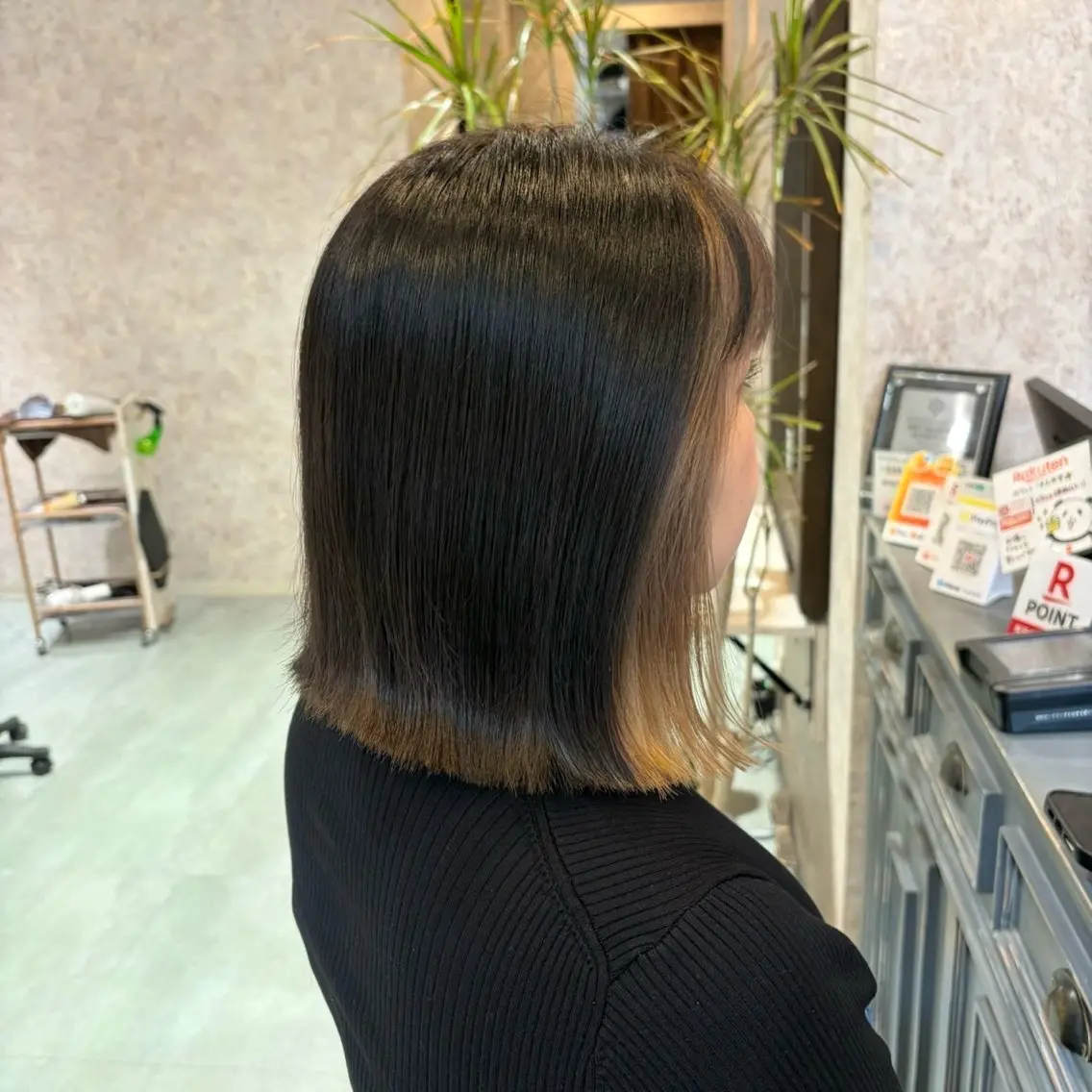 ミディアム カラー ベージュカラー ブリーチ ブルーカラー ダブルカラー グラデーションカラー 🫟Blanco🫟 Color&Careのヘアスタイル