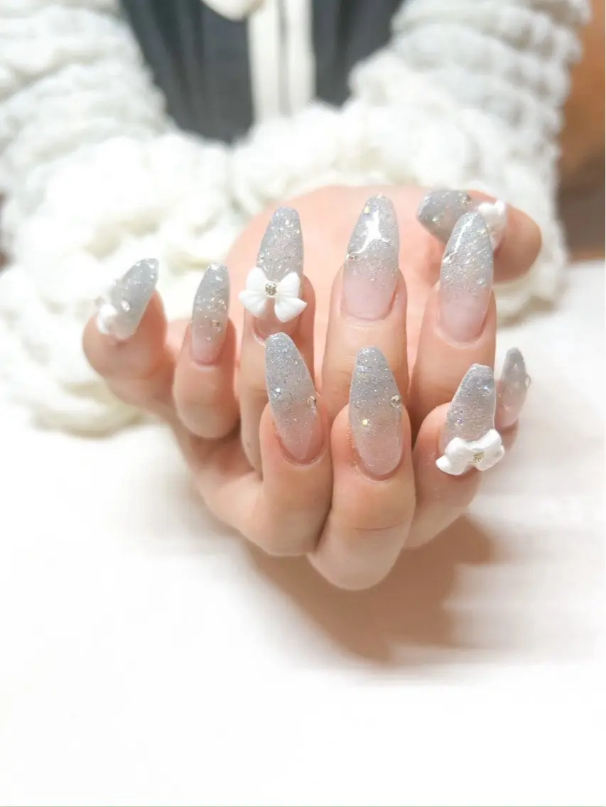 ネイル アートネイル 長さ出し sun nailのネイルデザイン