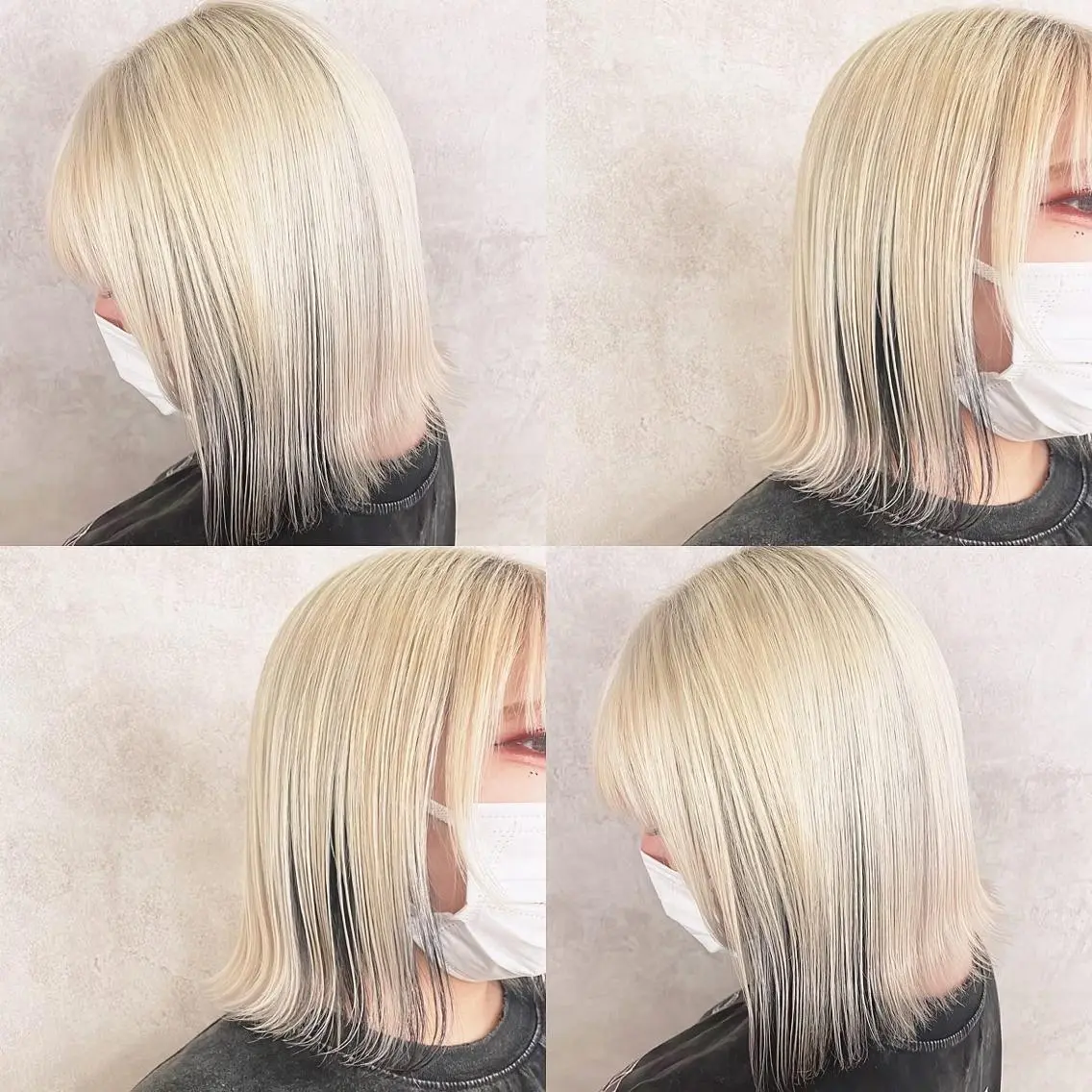 カラー ベージュカラー ブリーチ ブロンド ブロンドベージュ ケアブリーチ ヘアカラー トリートメント 渋谷:インナーカラー ／🍒エリカ🍒のヘアスタイル