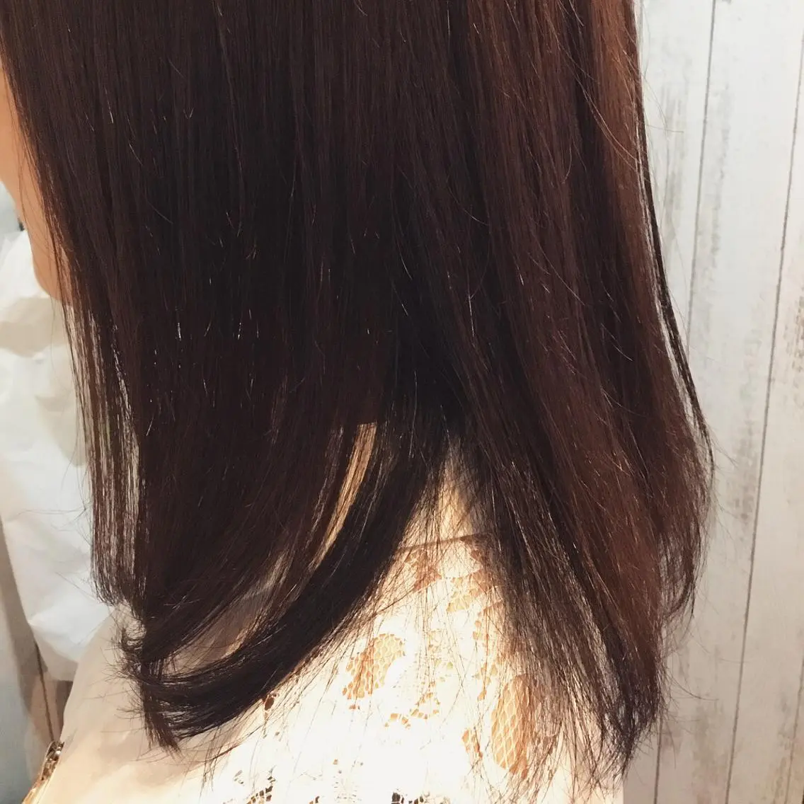 ミディアム カラー embrace エンブレイスのヘアスタイル