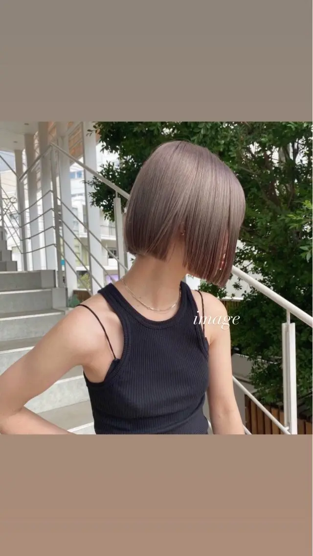👩🏻Bob Cut👩🏻の写真