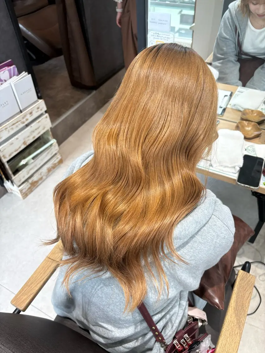 ロング ヘアアレンジ rina⟡/川越/ ナチュラルカラー🪽のヘアスタイル