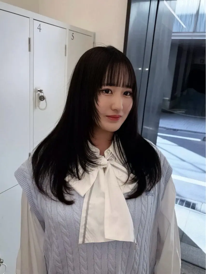 ロング カラー 🫧透明感カラー✖️ 髪質改善🫧川上葵のヘアスタイル
