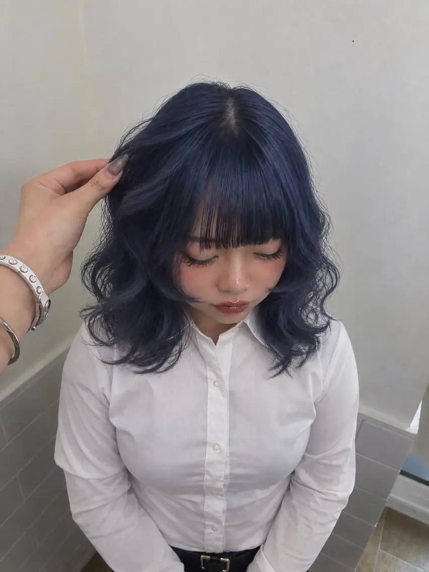 ブリーチリタッチ➕オンカラー🫧の写真