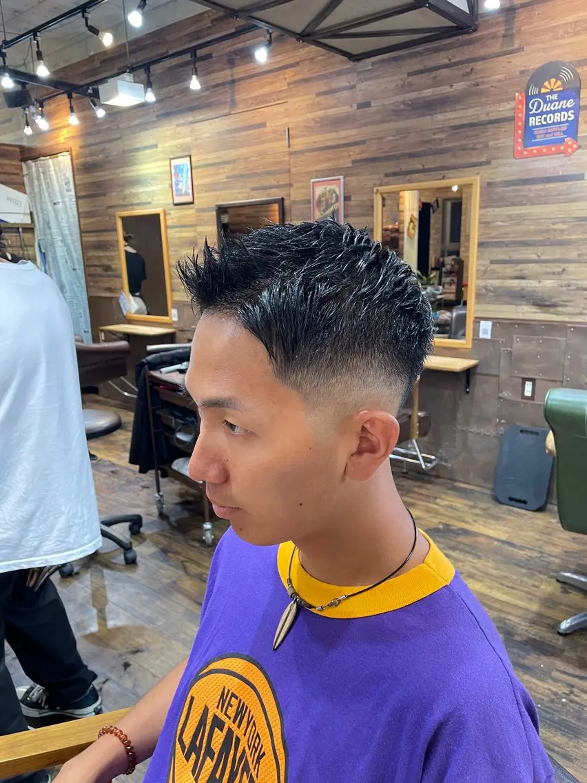 ショート メンズ カット ツイスパ/Wカラー ✨RYUのヘアスタイル