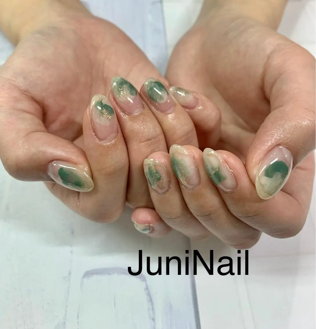 ネイル ハンドネイル JuniNail 주니네일🇰🇷suのネイルデザイン