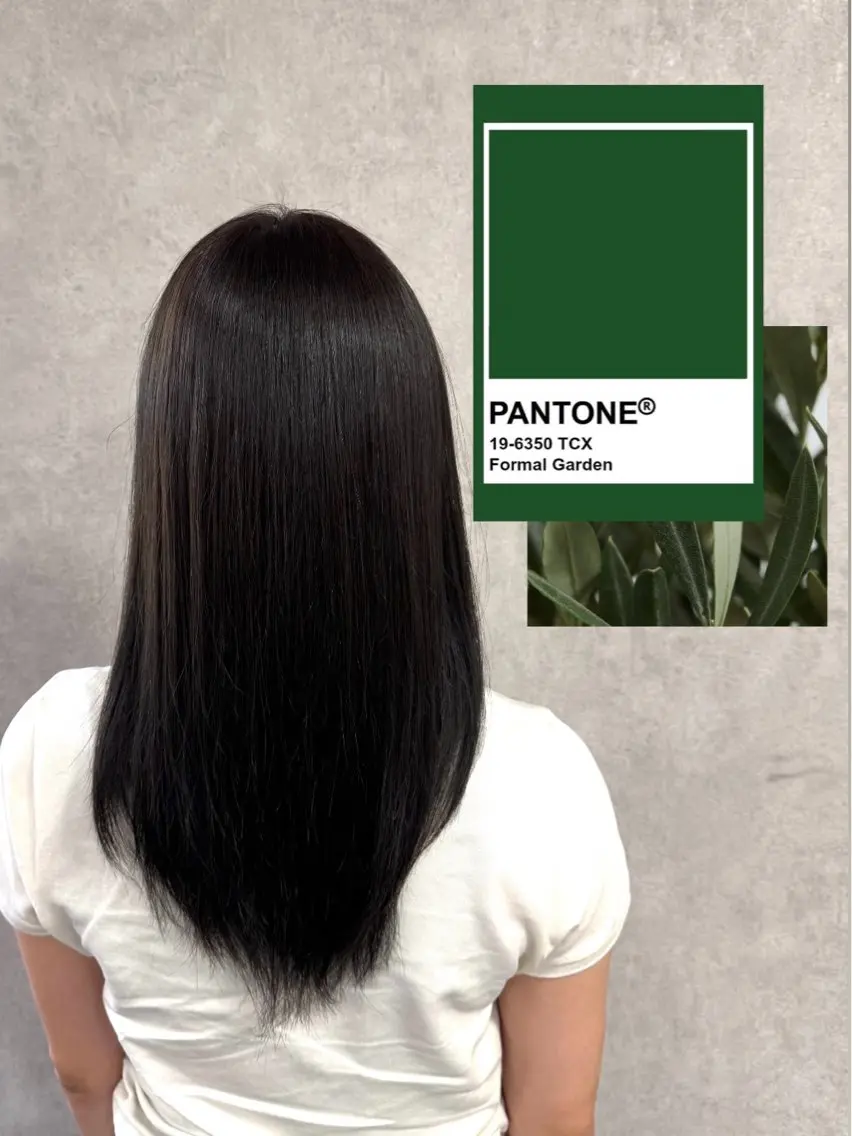 ロング カラー ベージュカラー 透明感カラー オリーブベージュ オリーブカラー オーガニックカラー ヘアカラー トリートメント RIO🩶 /越前/透明感カラーのヘアスタイル