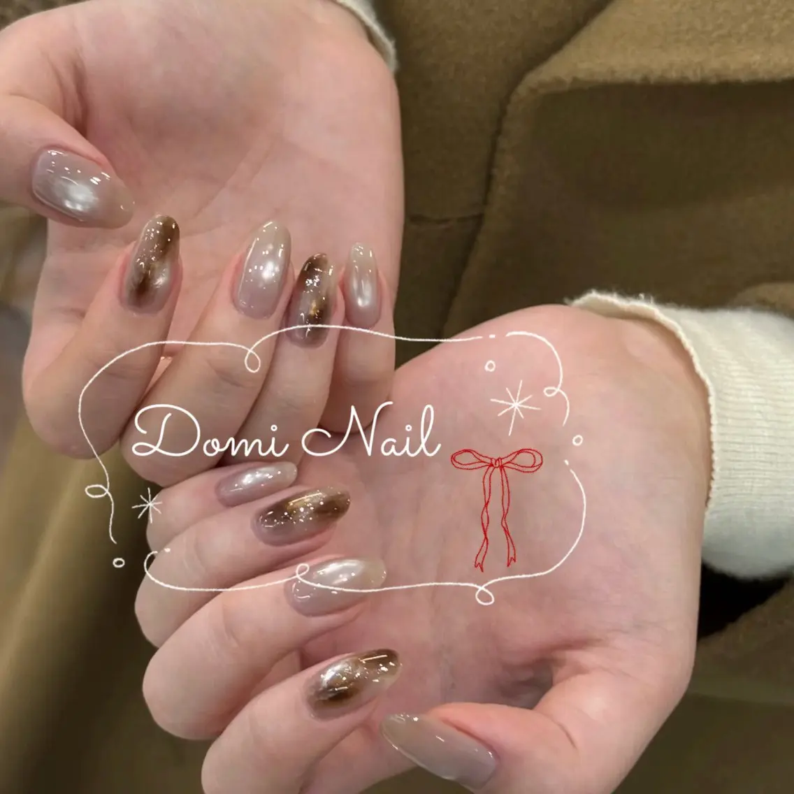 ネイル 持ち込み ハンドネイル Domi Nail Salonのネイルデザイン