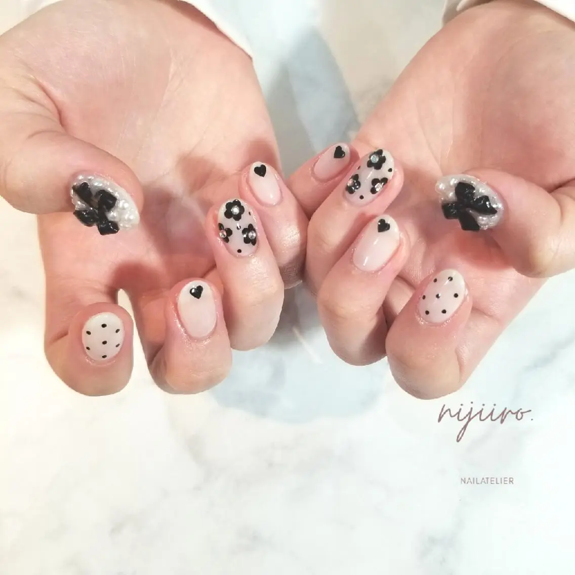 ネイル ハンドネイル nijiiro🌈 サトウのネイルデザイン