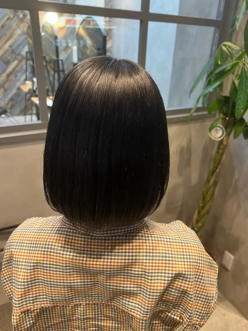 縮毛矯正(カット付き)✂️の写真