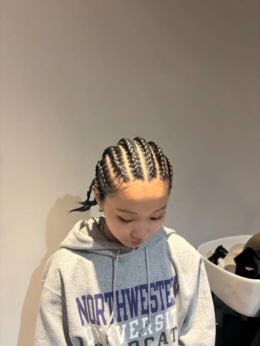 ヘアアレンジ げんば ななのヘアスタイル