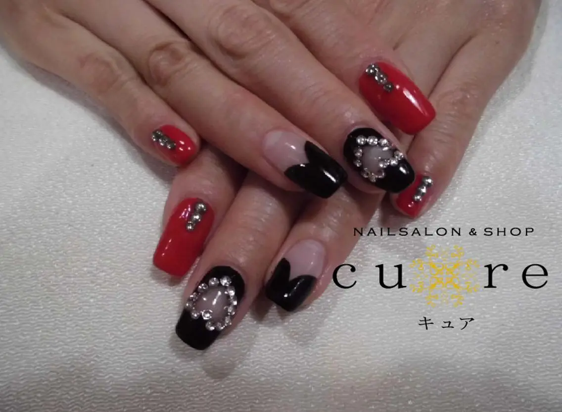 セミロング ネイル ネイルサロン Cureのネイルデザイン