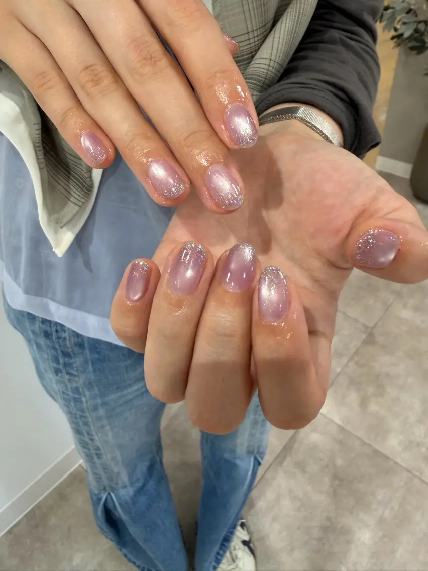 ショート 尾張 玖羽のネイルデザイン
