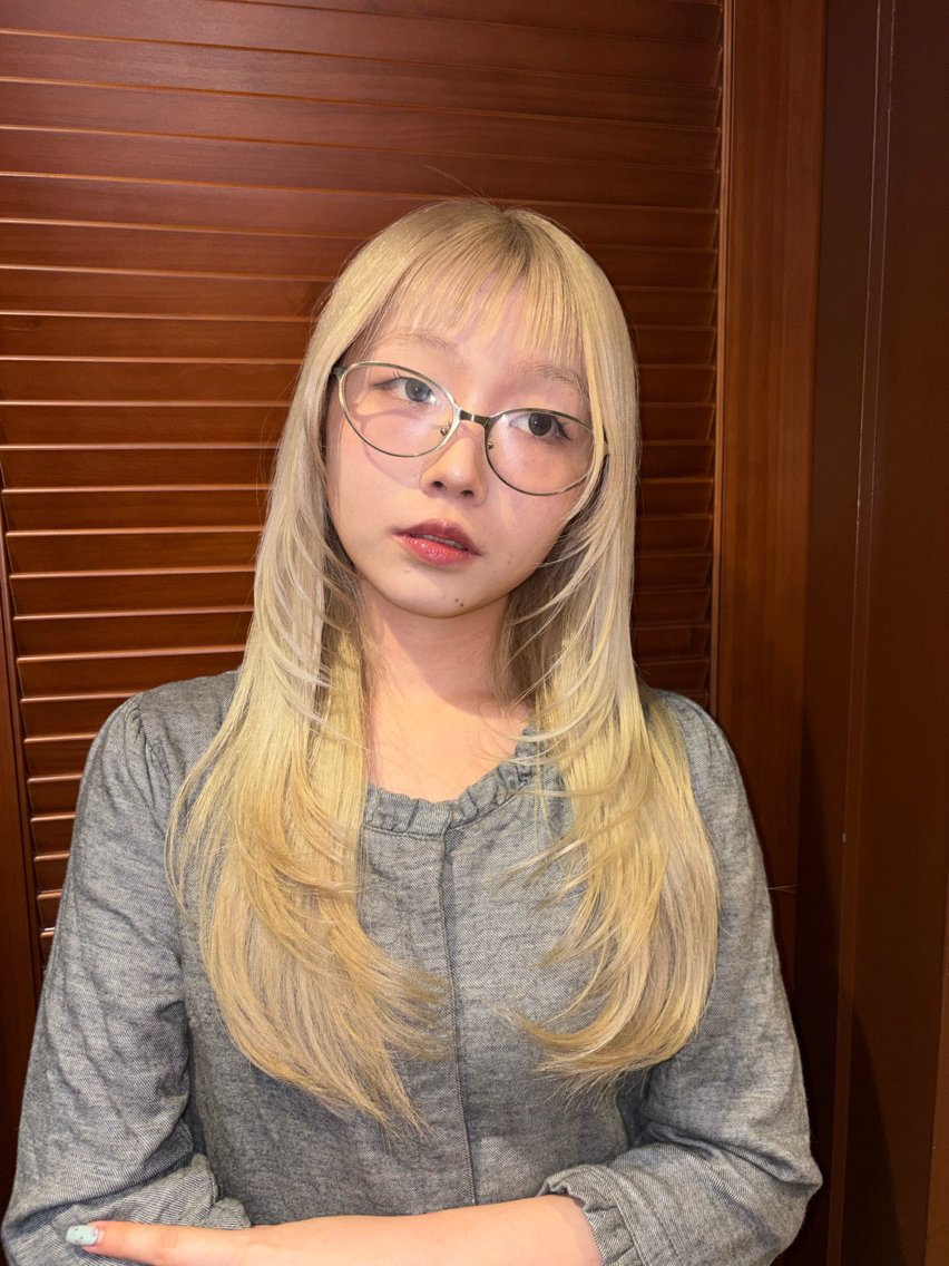 ロング カラー モデル募集中☆ Meiのヘアスタイル