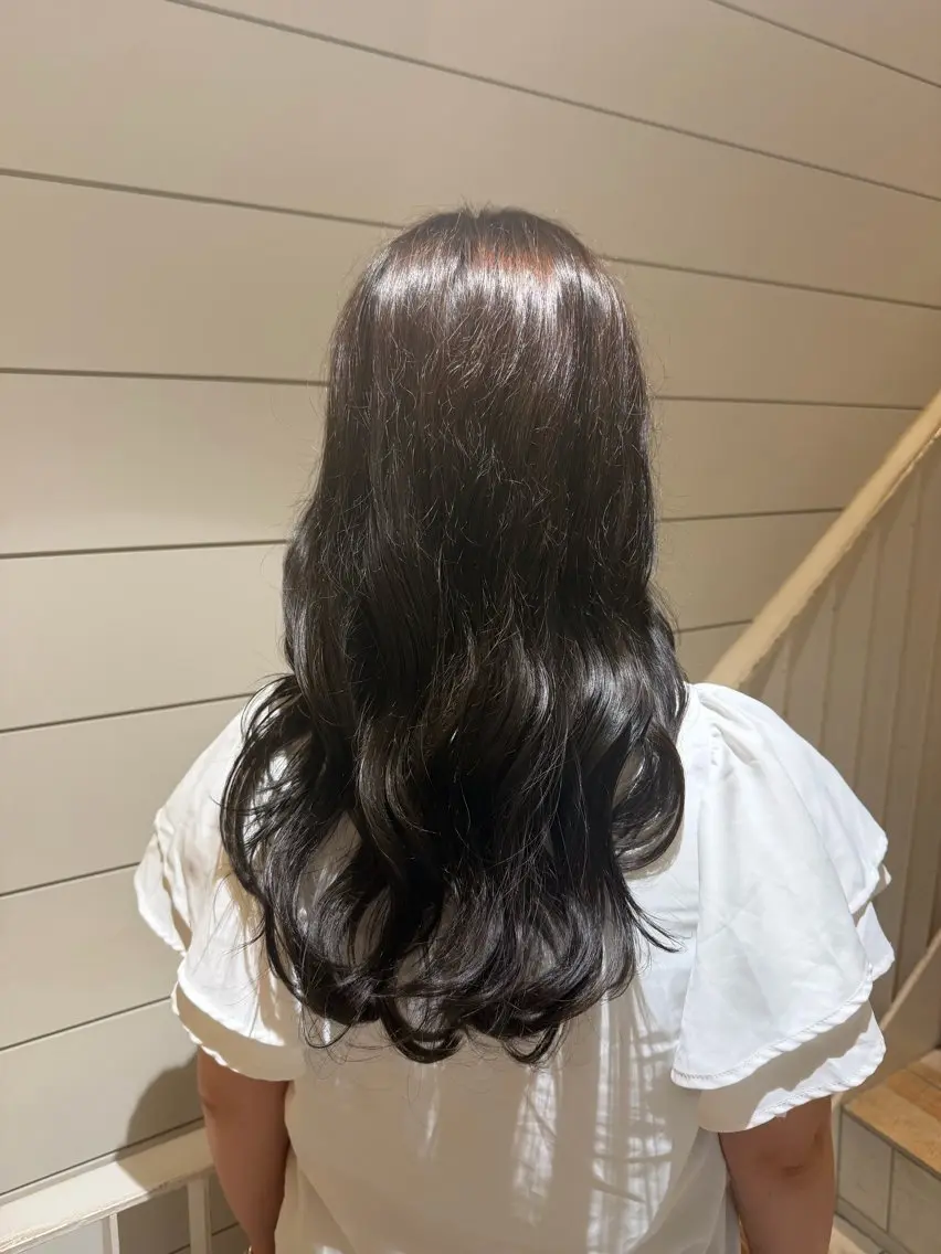 ロング 椛島 綾乃のヘアスタイル