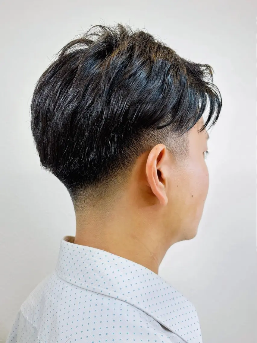 ショート メンズ 刈り上げ ショートヘア メンズカット ビジネスヘア石原旭人のヘアスタイル