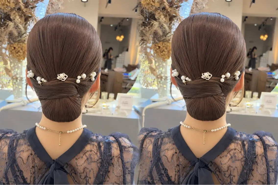 ヘアセット すずき あいりのヘアスタイル