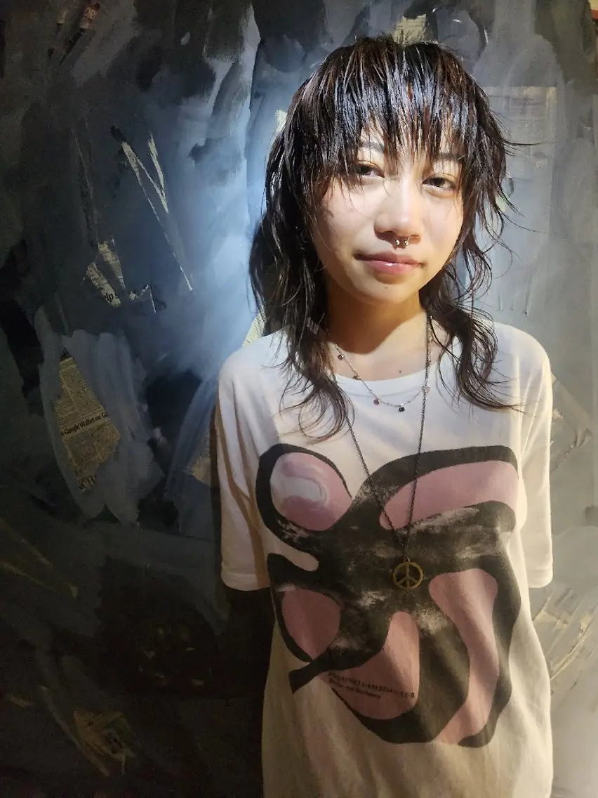 カット+ゆるパーマの写真