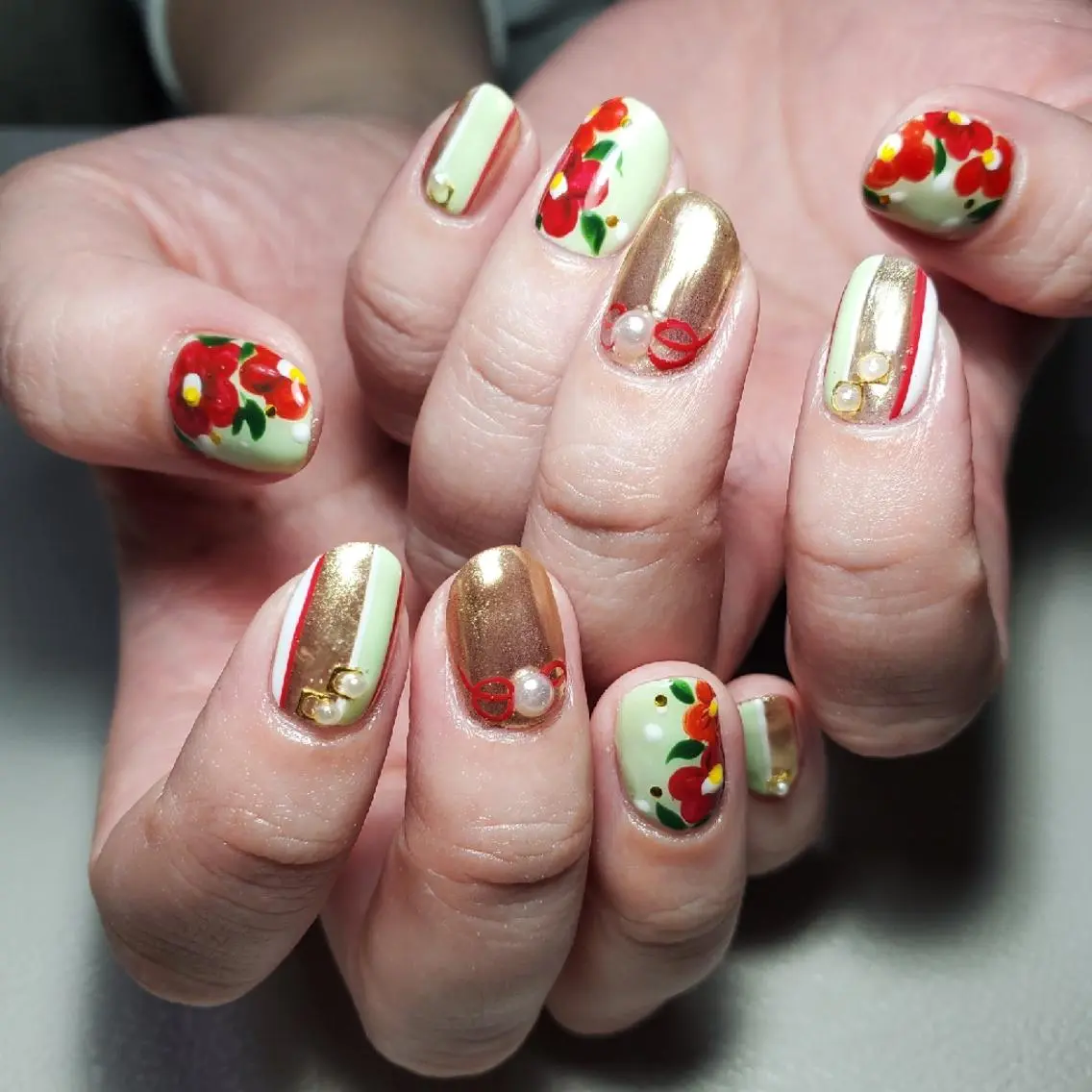 ネイル ハンドネイル nailroom‪ sb‪‪𓈒𓂂𓏸のネイルデザイン