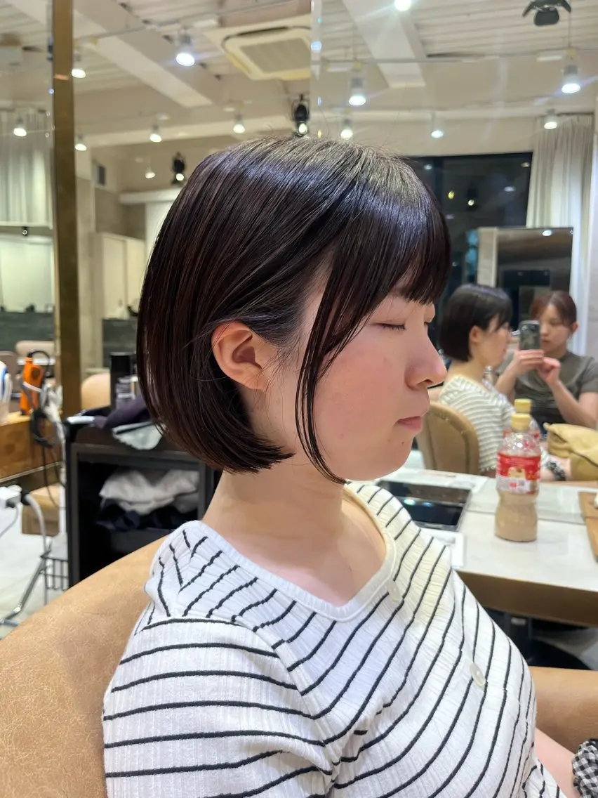 ショート 🍯似合わせ＆小顔 ボブ/みゆ🍯表参道のヘアスタイル