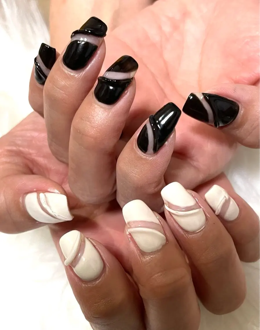 ネイル ハンドネイル nail salon HIRUKANAのネイルデザイン
