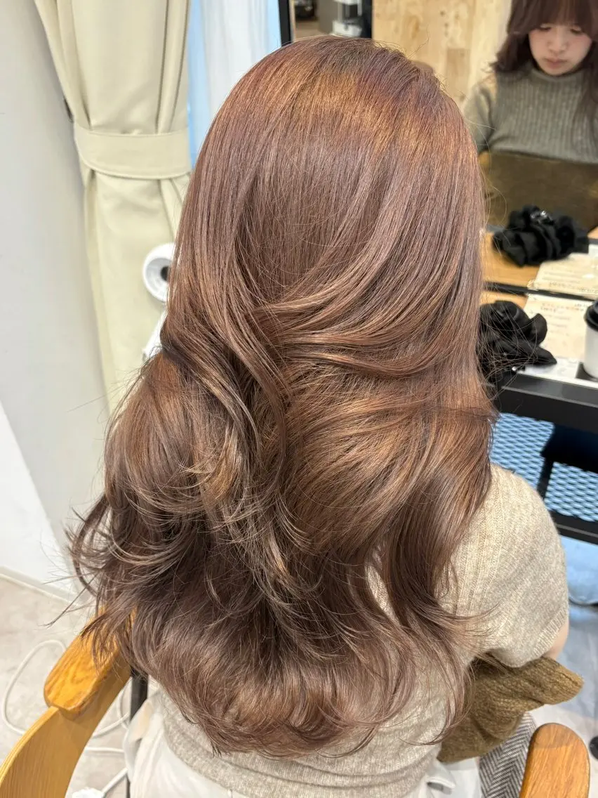 ロング カット ヘアカラー レイヤー特化✨/大阪 /似合わせ/もりちのヘアスタイル