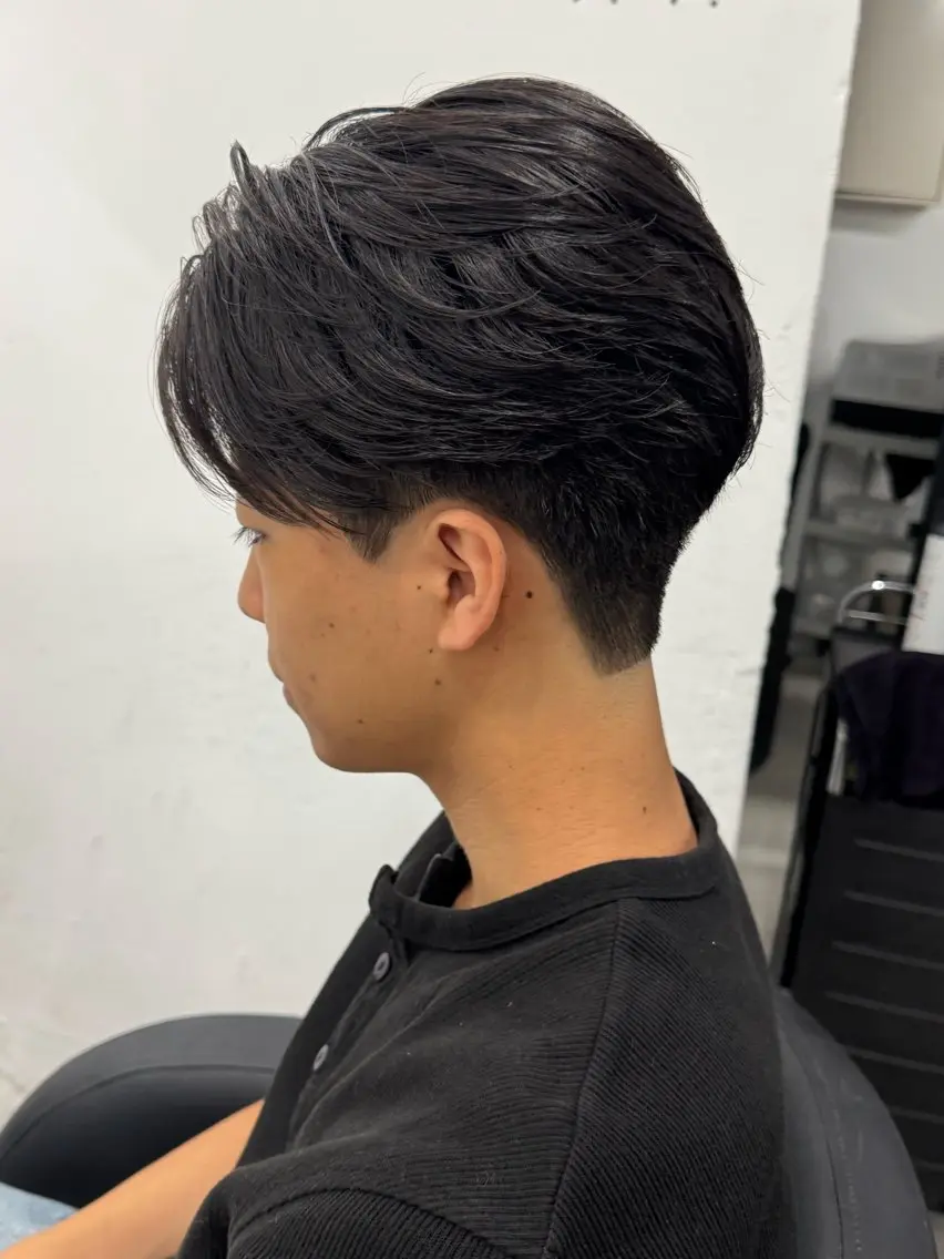 ショート メンズ カット 縮毛矯正 トリートメント ヘアセット Pia/KIRIA /福岡美容室のヘアスタイル