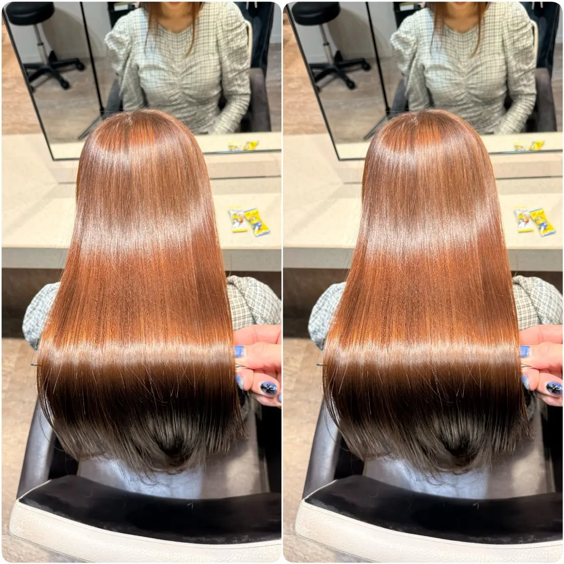 ロング カラー カット ヘアカラー トリートメント ヘッドスパ 🌹ULTOWA🌹 髪質改善/縮毛/店長のヘアスタイル
