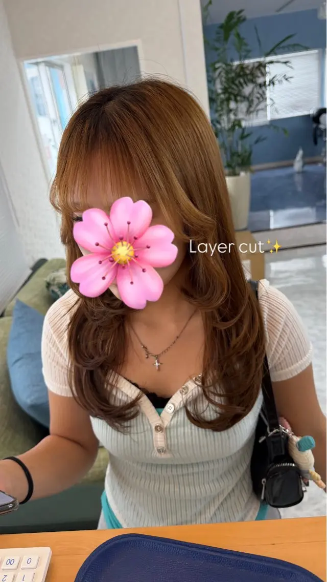 ミディアム カット トリートメント MAEDA YUKIのヘアスタイル