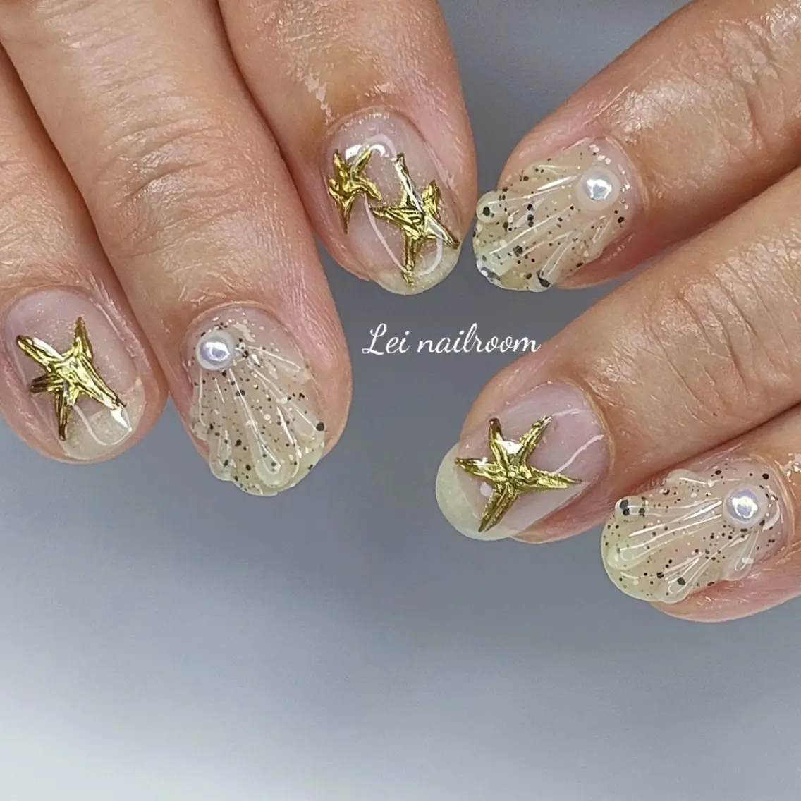 ネイル アートネイル ジェルネイル lei🌼 nailroomのネイルデザイン