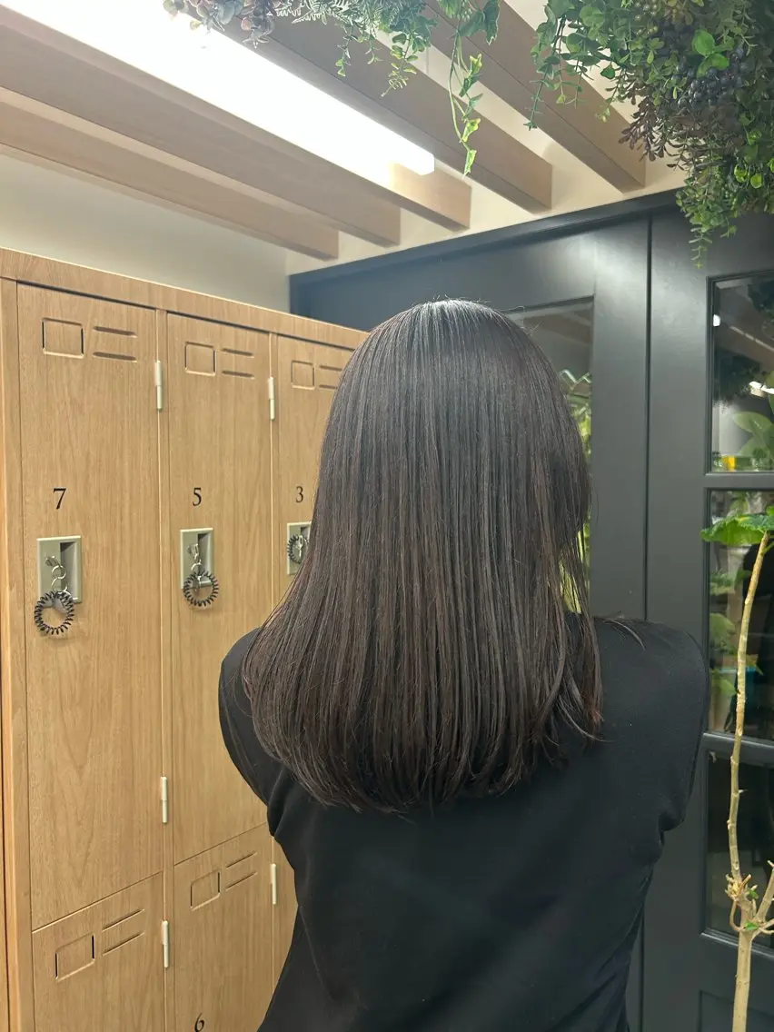 カラー ヘアカラー 西新  MAHIRO 🩵🫧艶髪🩵🫧のヘアスタイル