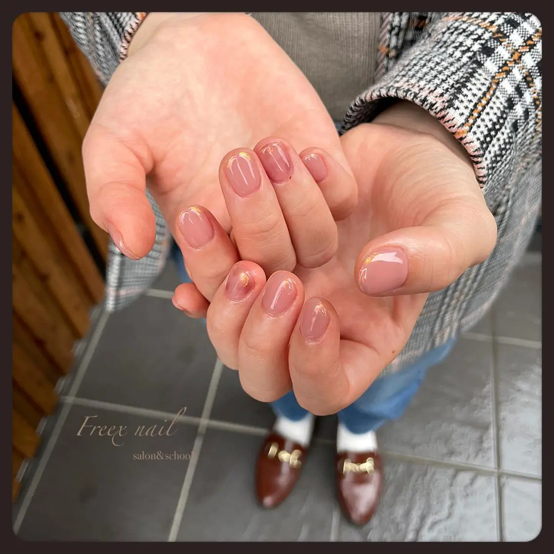 ネイル ニュアンスネイル シンプルネイル ハンドネイル ハンドケア freex nail /ニュアンス/個性派のネイルデザイン