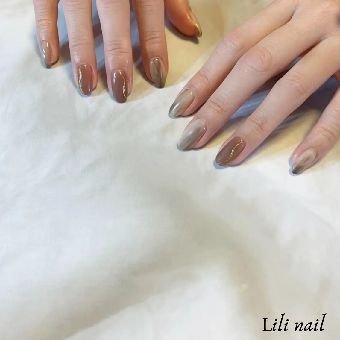 ネイル マットネイル ハンドネイル Lilibeauty salonのネイルデザイン