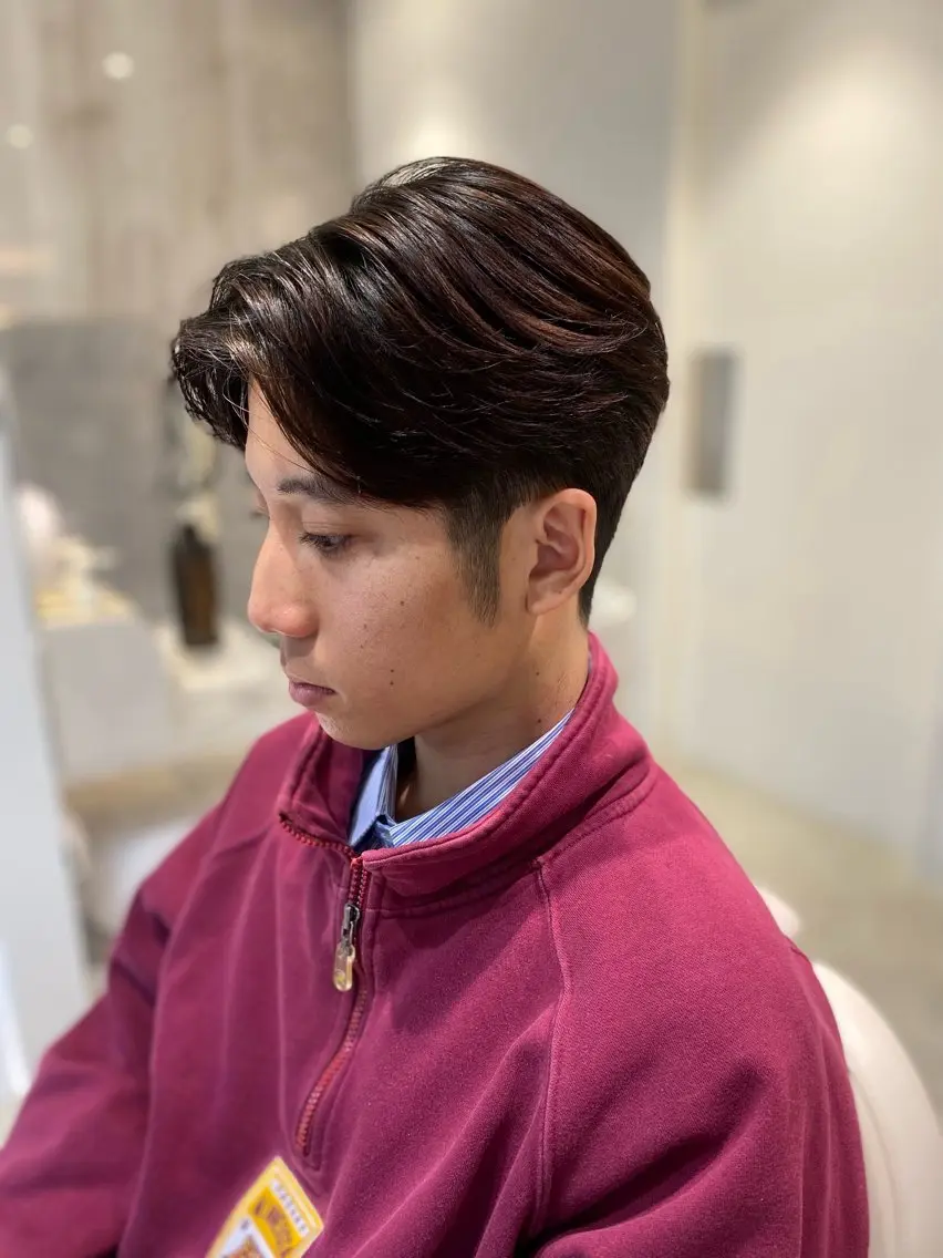 〖メンズ限定〗毛流れニュアンスパーマ＋カット＋トリートメント🙎‍♂️✨の写真