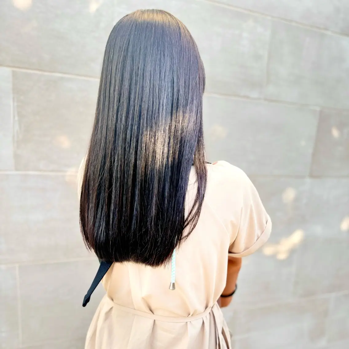 セミロング 縮毛矯正 似合わせ/たにざわ しんごう≫南草津のヘアスタイル
