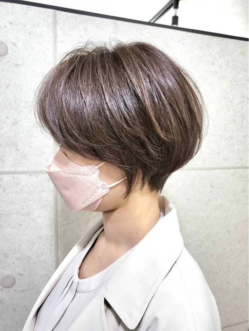 ショート カットモデル✂︎ 光翼のヘアスタイル
