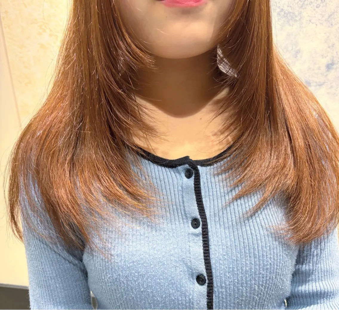 セミロング モデル様募集中 ✂️カギワダのヘアスタイル